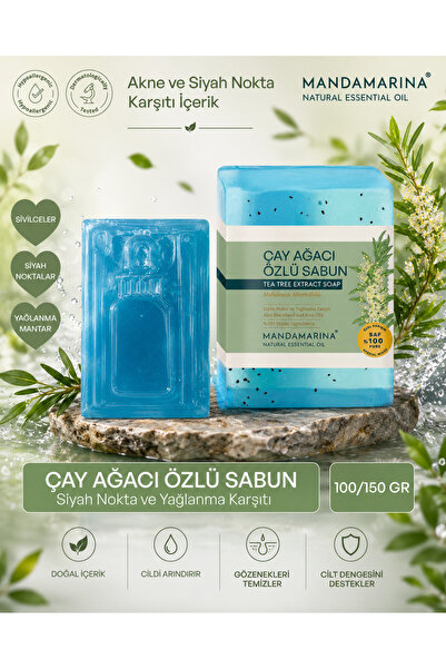 Mandamarina Tea Tree Soap Natural 150 Gr