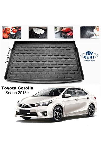 Leader Toyota Corolla Bagaj Havuzu Paspası 2013-2018