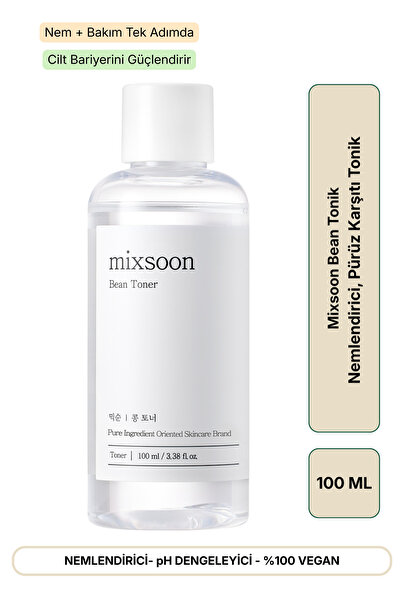 mixsoon Bean Tonik Nemlendirici, Pürüz Karşıtı Tonik 100 ml