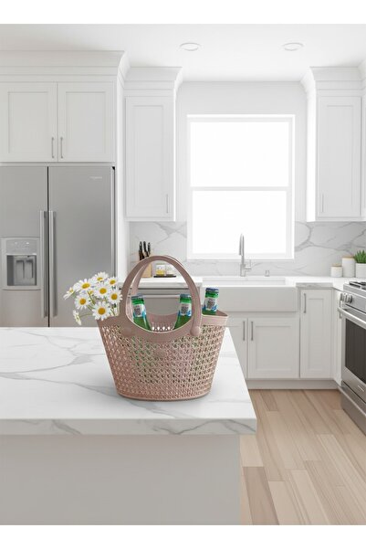 Simply Now Çok Amaçlı Kolay Saklanabilir Silikon Çanta Sepet Organizer 5.5 Li...