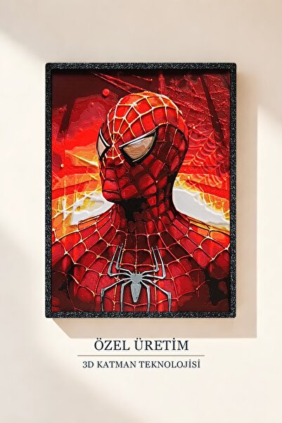 Saes Labs Spider-Man 3D Tablo 15×20 cm