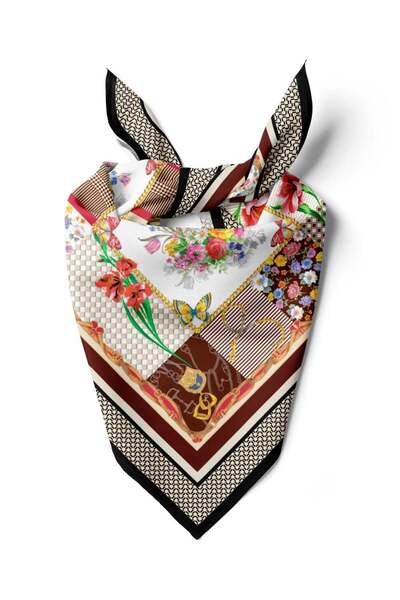 Modabutik Violla G91 KADIN DESEN BANDANA DG-547