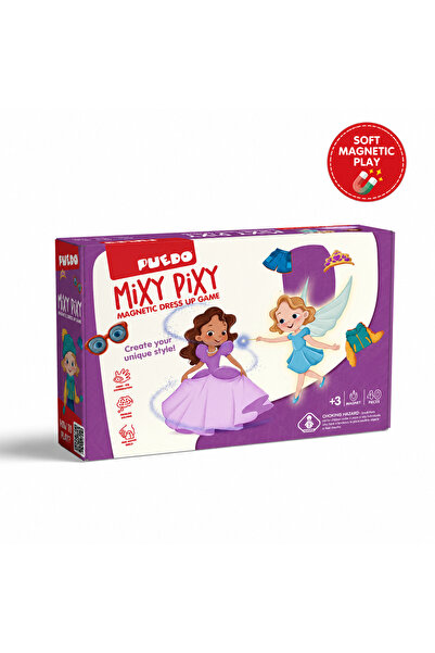 PUEDO Mixy Pixy, Manyetik Kız Kıyafet Giydirme Oyunu