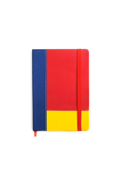 Arhi Design Agenda A5 nedatata tricolora cu elastic