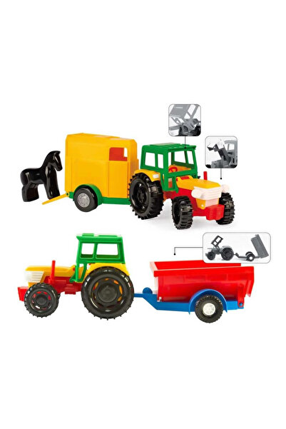 OEM Tractor cu remorca 35x11x13cm - Tigres