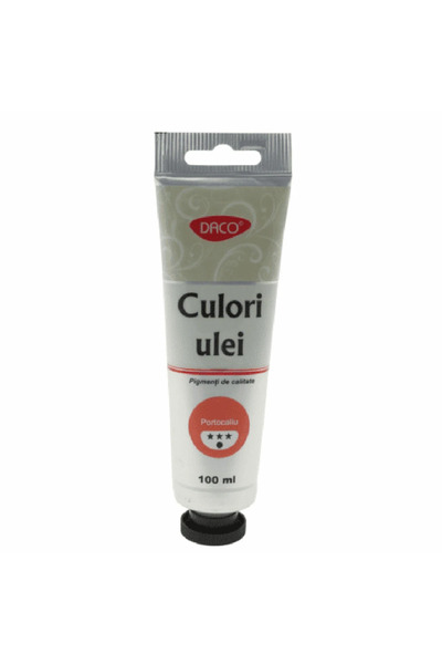 daço Culori ulei, 100 ml Portocaliu