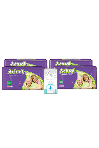 ACTUAL 4x Scutece pentru adulți XL - 30 bucăți
