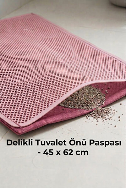 Petozi Elekli Kedi Tuvaleti Önü Paspası 45 X 62 Cm