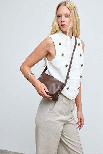 Shule Bags Miri City Shoulder Bag Dark Brown