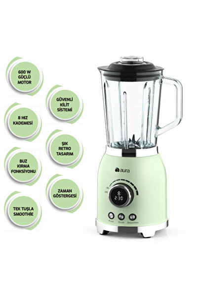 AURA Retro Mint Blender Au11002y