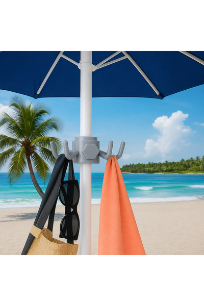 Generic Brand Beach Umbrella Hanger - Adjustable Umbrella Hook - Umbrella Han...