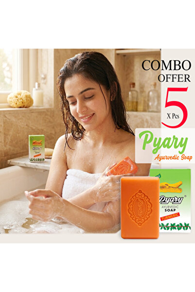 Pyary صابون الكركم ابتداءً من 5 قطع