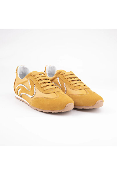 MRCALVANO Kadın %100 Hakiki Deri Sneaker Günlük Premium Spor Ayakkabı