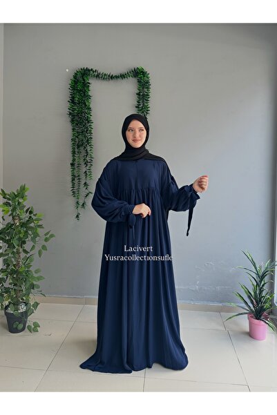 Yüsra Collection Φόρεμα με λουράκια Ferace Tesettür Liza