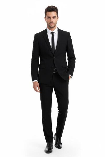 Uki ANTRASİT Comfort Fit 6 Drop Takım Elbise