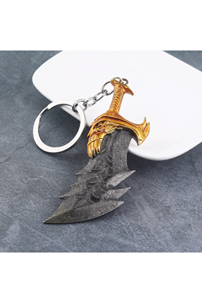 Choice13 K00153-04 New God of War 4 Kratos Sword Keychain Pendant Keyring Jew...