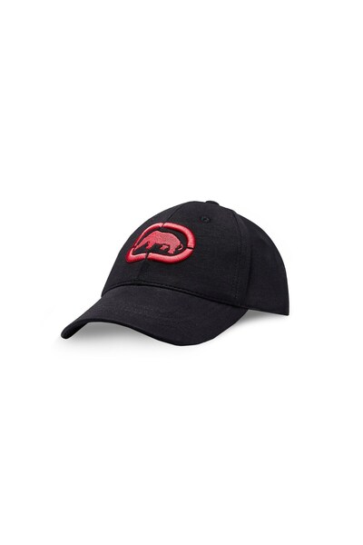 ecko unltd. قبعة KEATS سوداء مطرزة للجنسين
