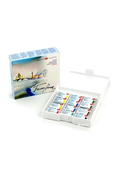 ST. PETERSBURG White Nights Extra-Fine Tam Tablet Sulu Boya 2.5 ml 12’li Set ...