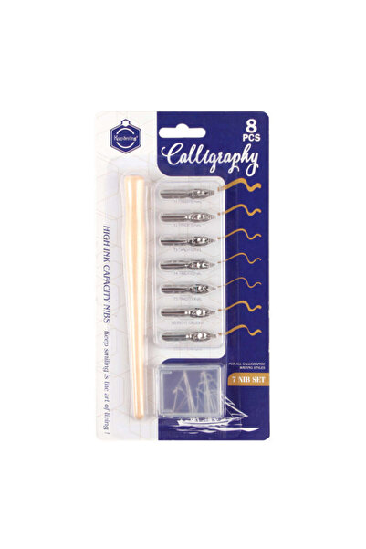 Keep Smiling Calligraphy Set 8 pieces E0354
