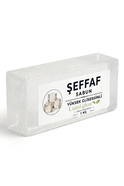 LUMİ Sabun bazı şeffaf Natural 1kg