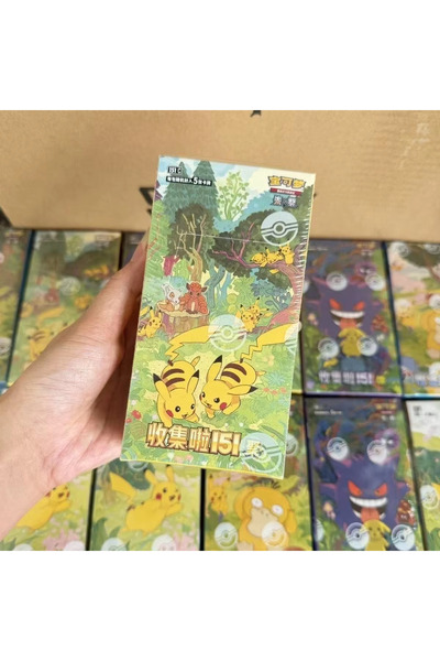 choice2 C1-box بطاقة بوكيمون PTCG صينية مبسطة Zhu Zi مجموعة 151 بطاقة سلسلة ا...