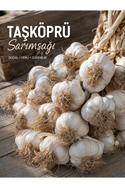 Senin Dükkanın Taşköprü Sarımsağı Sarımsak iri Boy ( 1 KG)