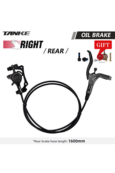 Choice مجموعة فرامل قرص هيدروليكية للدراجات الجبلية Black-RR TANKE مقاس 160 م...