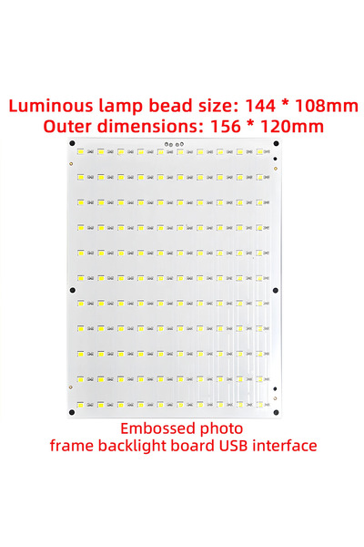 Choice 1pcs 110 Bit LED For Bambu CMYK LED Backlight Board 5V1A USB-C Power S...