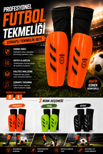 Tosima Unes'X Professional Shin Guard Shin Guard με κάλτσες ποδοσφαίρου