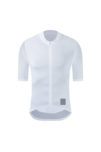 Choice38 Asia S (EU XS) White YJZ002 YKYWBIKE Men's Cycling Jersey Short Slee...