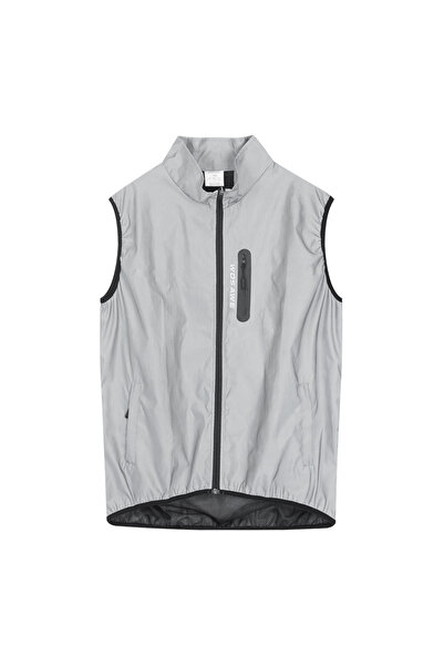 Choice EU M (ASIA L) GRAY WOSAWE Men Cycling Vest Windbreaker Waterproof Jack...