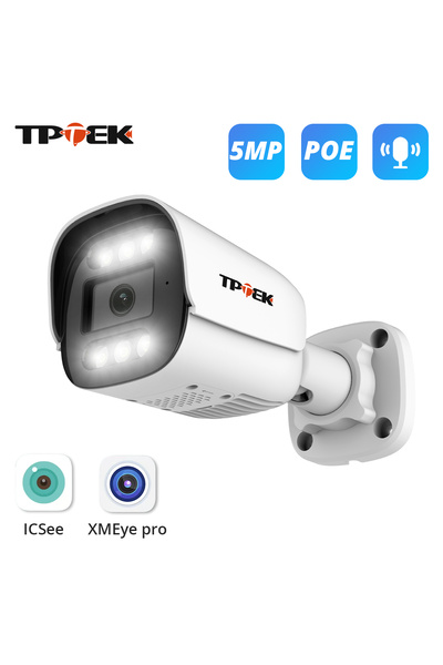 Choice 5MP PoE AI Camera 5MP PoE Video Surveillance Camera IP Onvif Two Way A...