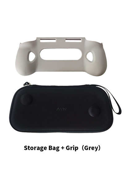 Choice7 Grey set For AYN Odin 3 TPU Grip Shell Original BAG Odin3 Game Consol...