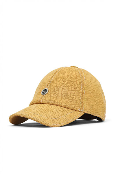 Bueno Shoes Yellow Square Leather Women's Hat