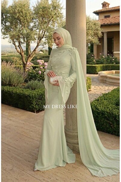 MY DRESS LIKE Tesettür Mezuniyet Abiyesi 'Fiorella'