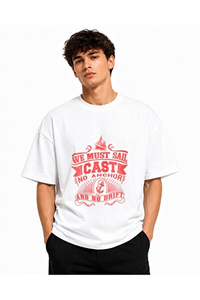 Inscriptie Tricou Unisex Bumbac Premium Casual " Cast "