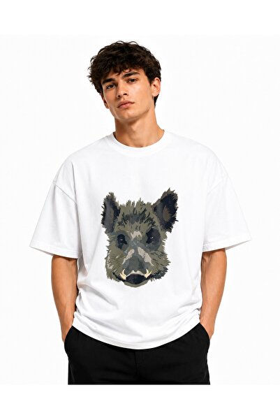 Inscriptie Tricou Unisex Bumbac Premium Casual " Fata porc mistret "