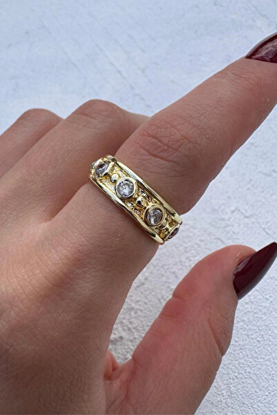Leo'Stone Polished Series Tamtur Zircon Stone Pointed Curved Detailed Adjusta...
