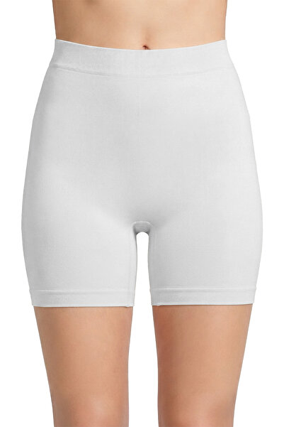 Cottonhill Premium - Boxer alb, ultra-confortabil, fără sudură, cu talie înal...