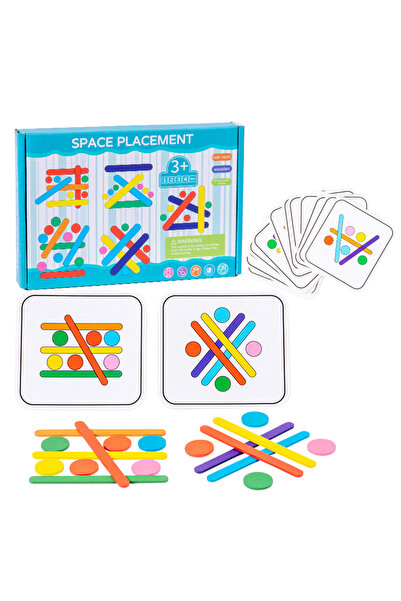 Choice Rainbow Stick Early Learning Cognitive Rainbow Stick, Children's Color...