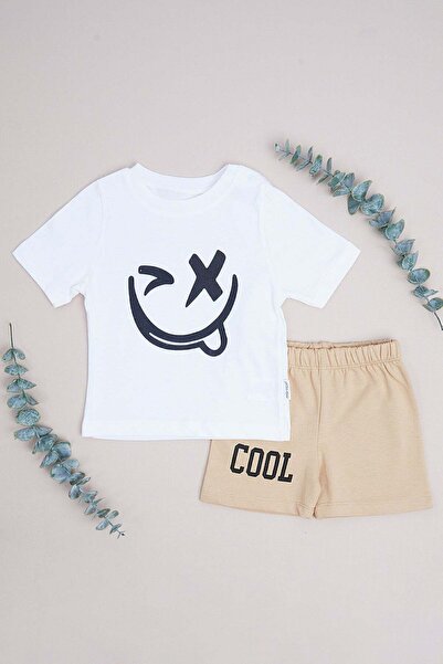 Fulla Moda 100% Cotton Printed Boys' 2-Piece Set