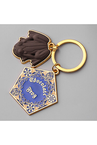 Choice Gold Classic Frog Metal Keychain Magic School Keyring Ornament Cosplay...