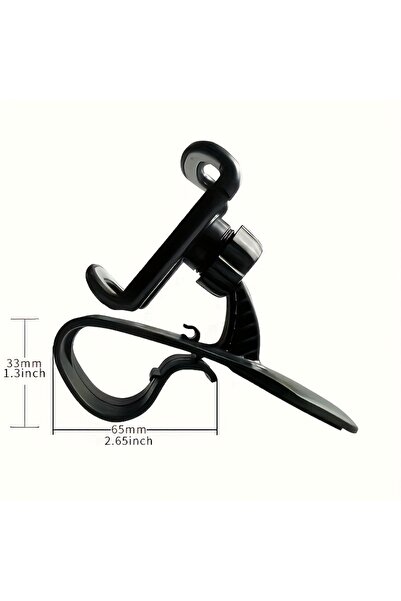 Choice black Dashboard Car Mobile Phone Holder Buckle Type In-car Clip Rotary...
