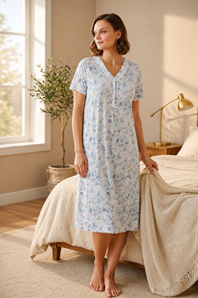 Evia Rochie de vară pentru femei Angelique Bamboo cu mâneci scurte 22502