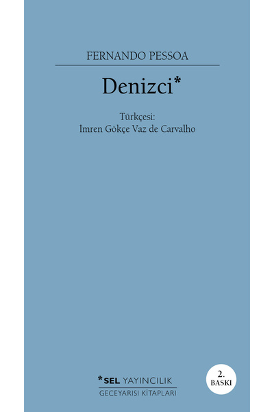 Sel Yayıncılık Denizci/Fernando Pessoa