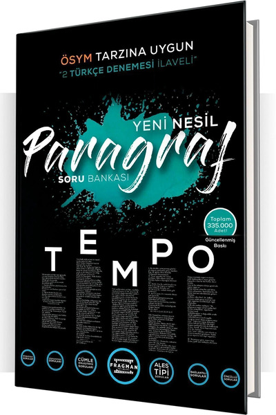 Fragman Yayınları 2027 Tyt Tempo Paragraf Yeni Nesil Soru Bankası 2 Tyt Türkçe Denemesi Ilaveli