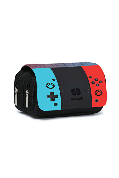 Choice 1 Games Console Double Layered Flip Pen Case For Boy/Girls Best Gifts ...