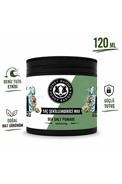 Honeybadger SEA SALT PASTE SAÇ ŞEKİLLENDİRİCİ WAX