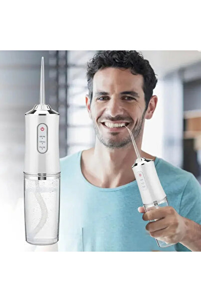 Choice1 Pink Smart Electric Oral Irrigator Water Flosser Portable 3 Modes Rec...