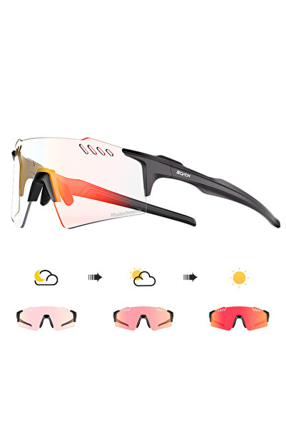 Choice 1lens-no box 01 SCVCN Photochromic Cycling Sunglasses Men MTB Cycling ...